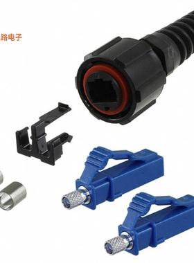 1828618-2 -[全新CONN FIBER LC PLUG DUPLX 125UM]