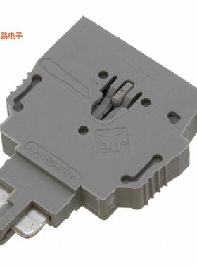 3036796 -正品[CONN TERM BLK COMP CONN GRY 1POS元件连接器