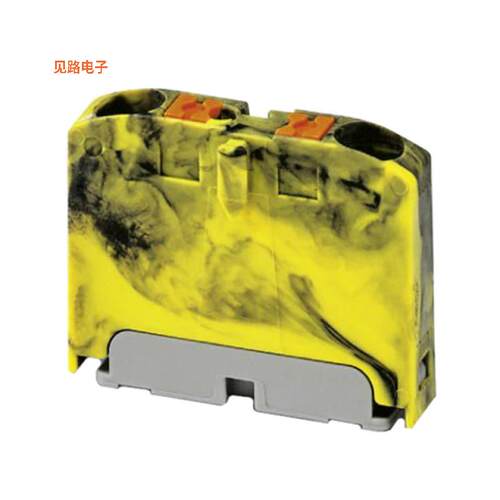 1028078 -[全新TERM BLK 2POS BLACK/YELLOW]