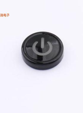 SC801AX2-12 -[全新外形ABS 喷黑色亮光漆  φ10x2.6 带符号]