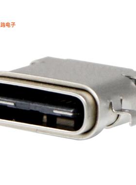 KUSB67X-MM-CS1-B15TR -[全新CONN USB TYPE-C R/A SMT/T-H MID]