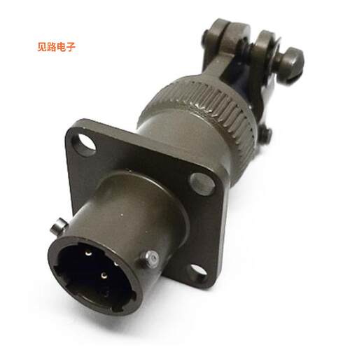 MSW00A8-3P-SR -原装[WALL MOUNT RECEPTACLE插座，公形引脚