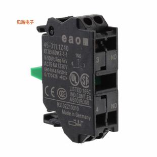 BLOCK SPST 230V 全新CONTACT 10A 311.1Z40