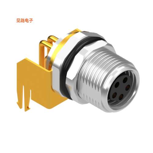 54-00313 -原装[M8 B-CODE 5POS RCPT PANEL MOUNT插座，母型插口