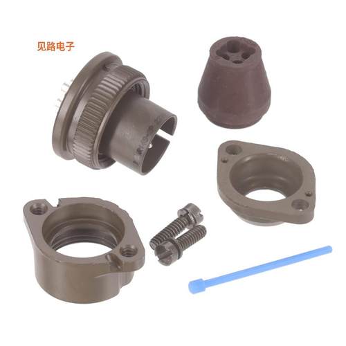 MS3106R14S-2P -原装[MIL-5015 MS/AC THREADED PLUG插头，公引脚