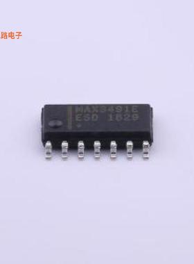 MAX3491EESD+T -[原装IC TRANSCEIVER FULL 1/1 14SOICSO-14