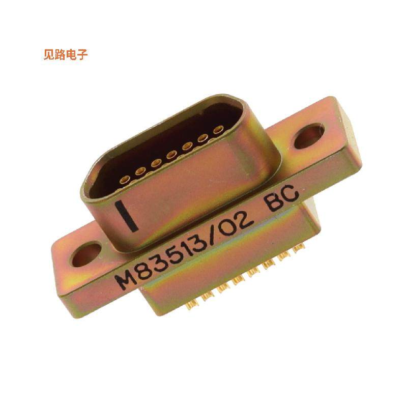 M83513/02-BC -原装[CONN MICRO-D RCPT 15POS PNL MN