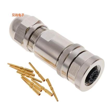 2358992-3 -原装[M12 FEMALE, A8,STR CONNECTOR, PG插座外壳