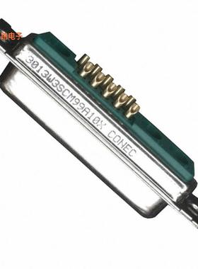 3013W3SCM99A10X -[全新CONN D-SUB RCPT 13POS SOLDER CUP]