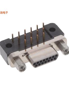 MDLM-15PCBRP-F222 -[全新CONN MICRO-D PLUG 15POS R/A SLDR]