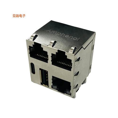RJE7G588140112 -[全新2X RJ45 8P8C, PLATING GOLD 50U'']