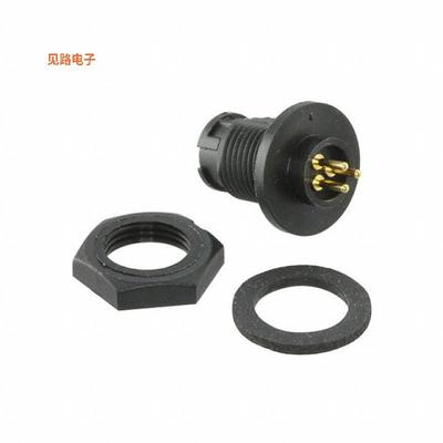 17281-3SG-300 -[全新CONN RCPT FMALE 3POS GOLD SOLDER]