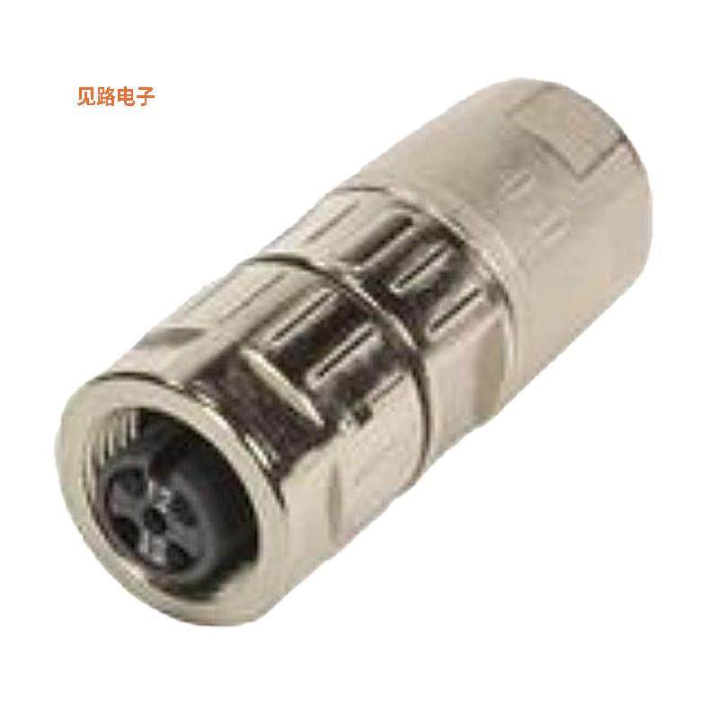 21033222410 -原装[CONN PLUG FMALE 4POS GOLD IDC插头，母插口