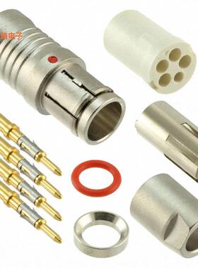 HS2C4M20C -原装[CONN PLUG MALE 4POS GOLD CRIMP插头，公引脚