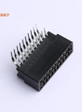 ER20BGFBK -[原装金手指弯插,P=2.54mm