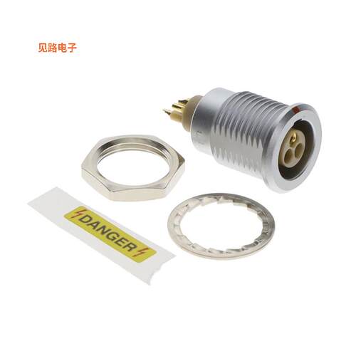 EGG.1B.731.CJL -[全新CONN RCPT FMALE 3P GOLD SLDR CUP]