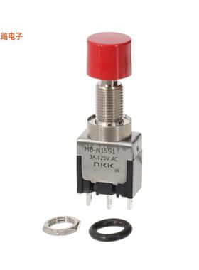 MBN15SD3W01-CC -[全新BUSHING MOUNT MINIATURE PUSHBUTT]