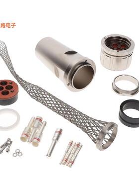 CL90556FS52412P -[全新CONN PLUG MALE 8POS GOLD CRIMP]