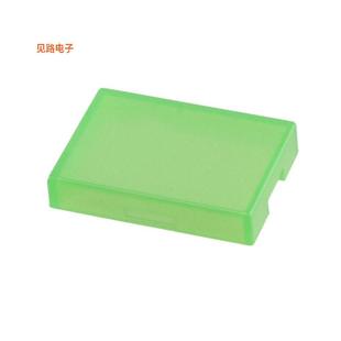 全新CAP GREEN PUSHBUTTON CLEAR RECT AT4117F