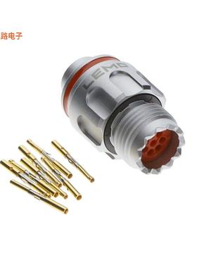 FGS.1M.308.CLMM -原装[Circular Metal插头，母插口