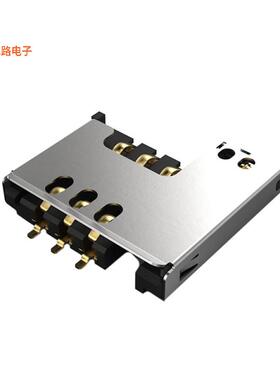 SIM2070-6-1-30-00-A -[全新CONN MINI SIM CARD R/A SMD]