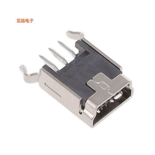 MUSB-B5-S-VT-02 -[全新MINI USB , TYPE B, VERTICAL, THR]