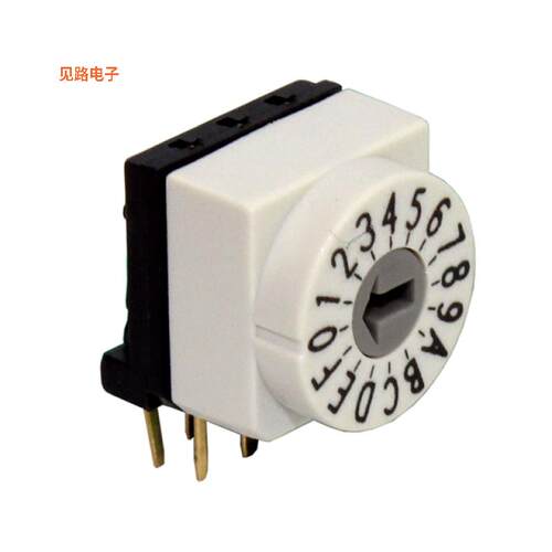RD10RA16RVAT -[全新SWITCH ROTARY DIP HEX 0.15A 50V]
