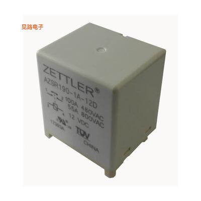 AZSR190-1A-24DL -原装[RELAY EV CHG SOLAR SPST 100A 24V通孔