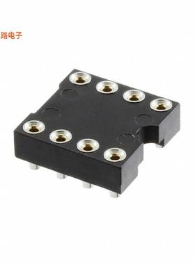 114-87-308-41-134161 -[全新CONN IC DIP SOCKET 8POS GOLD]