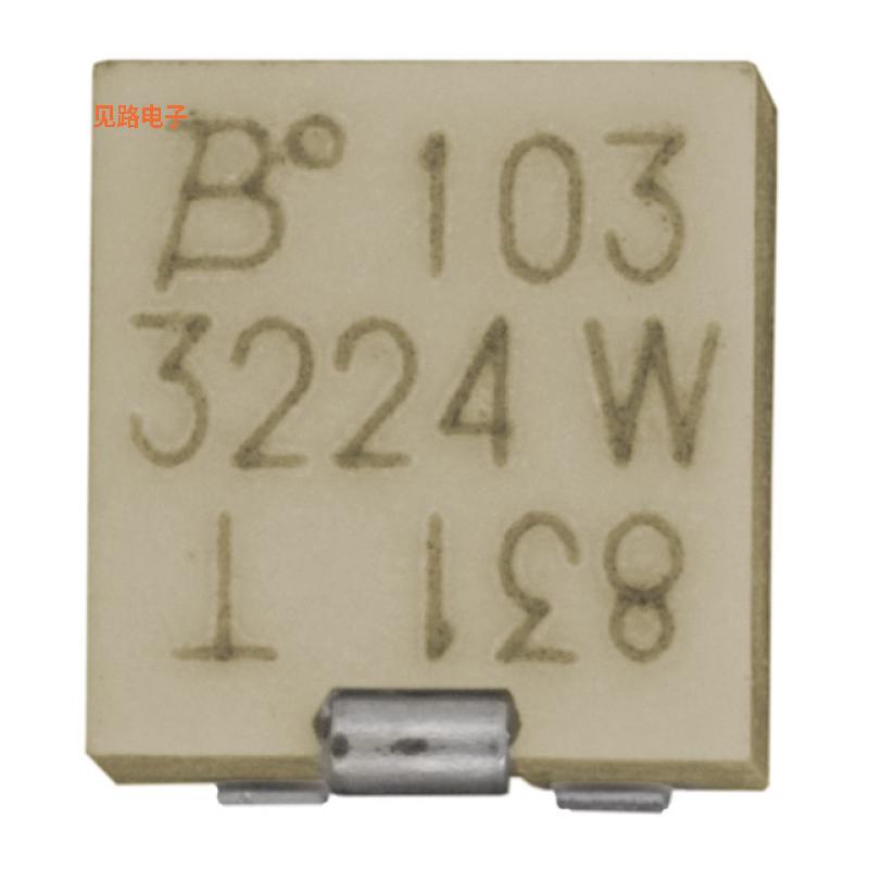 3224W-2-105E -原装[TRIMMER 1M OHM 0.25W J LEAD TOP1 MOhms