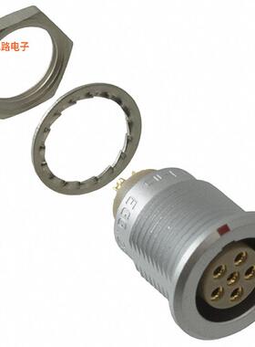 EGG.2B.306.CLL -[全新CONN RCPT FMALE 6P GOLD SLDR CUP]