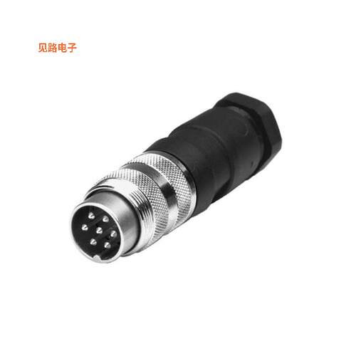 T 3504 028 -[全新CONN PLUG MALE 8P GOLD SLDR CUP]