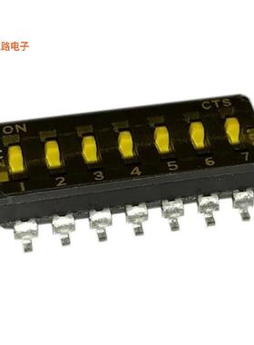 219-7MST -原装[SWITCH SLIDE DIP SPST 0.1A 20VSPST