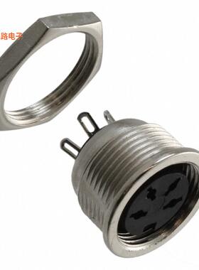 SD-40LS -原装[CONN RCPT FMALE DIN 4P SOLDER插座，母型插口