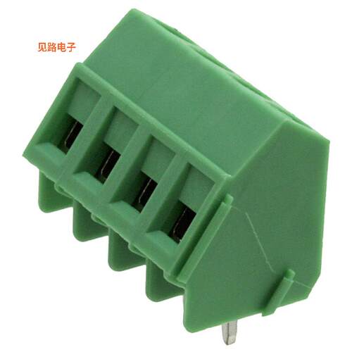 1733431 -[全新TERM BLOCK 4POS 55DEG 5MM PCB]