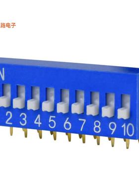 DS03-254-10BE -原装[SWITCH SLIDE DIP SPST 0.025A 24VSPST