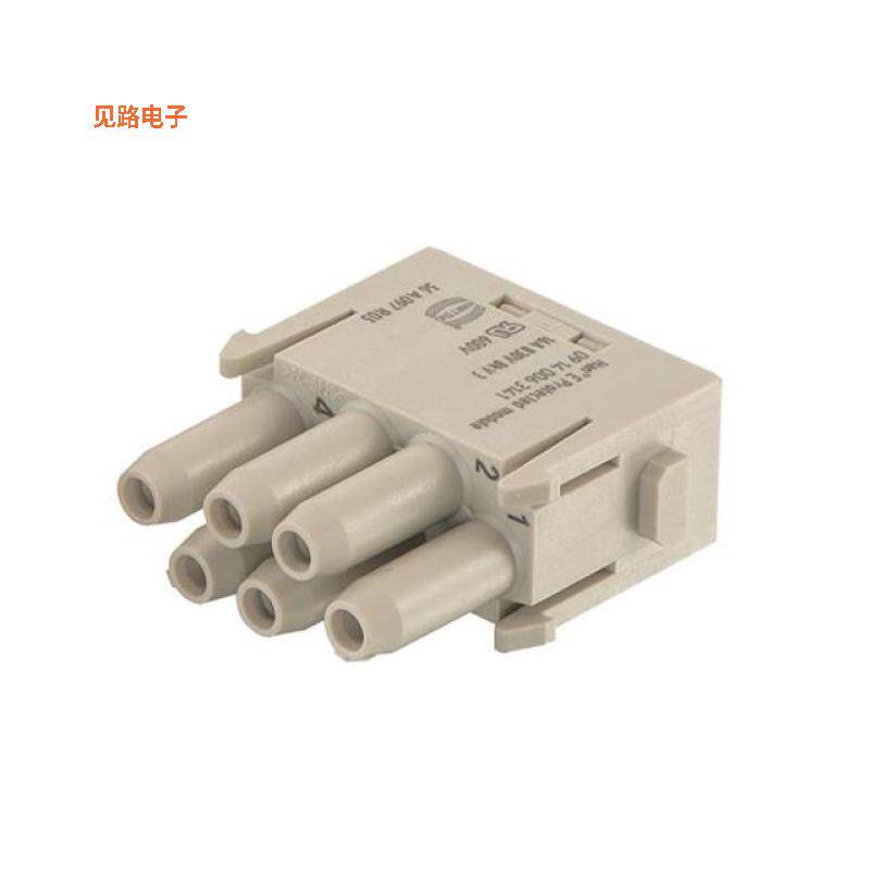 09140063141 -原装[MODULE FEMALE 6POS CRIMP无触头模块