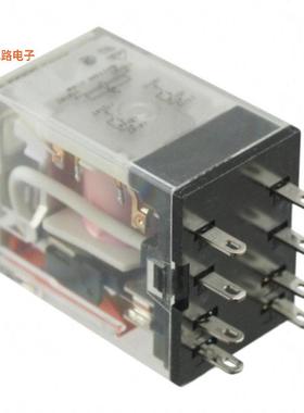 MY4ZN DC24 (S) -原装[RELAY GEN PURPOSE 4PDT 3A 24V可插