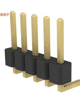 PRPC005SBAN-M71RC -[全新CONN HEADER R/A 5POS 2.54MM]