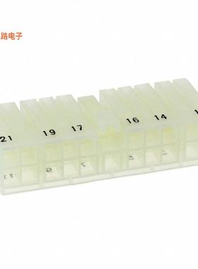 171838-1 -原装[CONN PLUG HSG 21POS MICCONN PLUG HSG