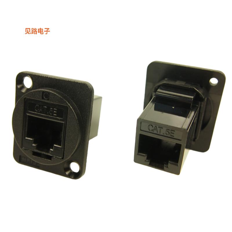 CP30220 -原装[FT CAT5E RJ45 CSK BLACK插孔，8p8c（RJ45）