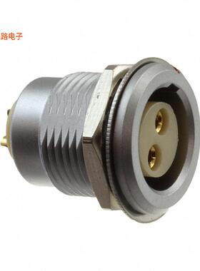 822B002-203RF01 -[全新CONN RCPT FMALE 2P GOLD SLDR CUP]