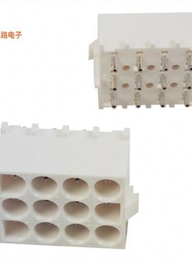 643428-1 -[全新CONN HDR 12POS 0.25 TIN PCB]