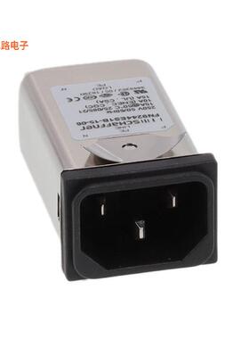 FN9244ES1B-15-06 -[全新PWR ENT RCPT IEC320-C14 PANEL QC]