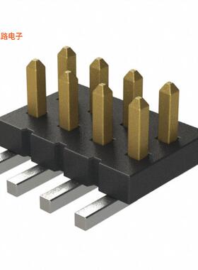 FTS-104-03-F-DV-TR -[全新CONN HEADER SMD 8POS 1.27MM]