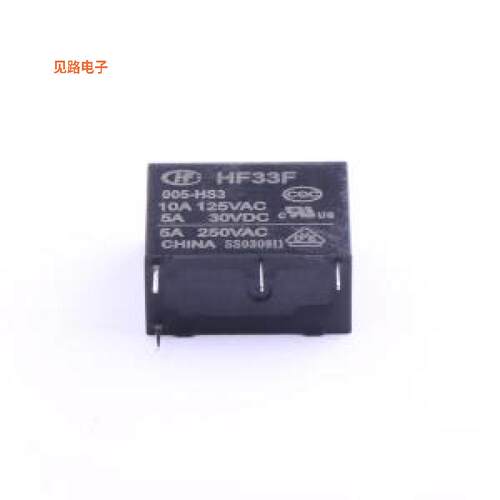 HF33F/005-HS3 -原装[超小型中功率继电器,5V功率继电器