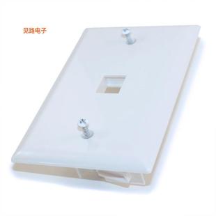 全新Wallplate Wht KEY Latch 1H1G Keystone