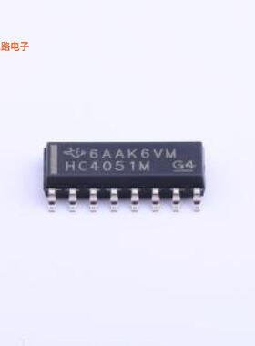 CD74HC4051M96 -[原装IC MUX 8:1 130OHM 16SOICSOIC-16