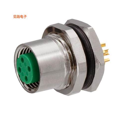 SS-12300-001 -[全新M12 D-CODE PANEL MOUNT FEMALE TO]