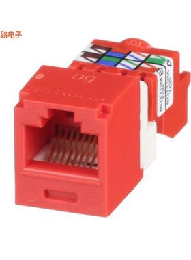 CJ5E88TRD -原装[CATEGORY 5E, 8 POSITION, 8 WIRE,插孔